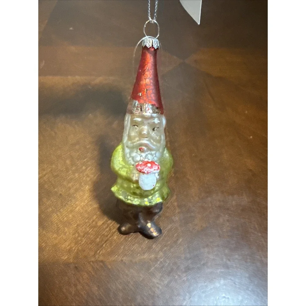 The Unbranded Brand glass santa